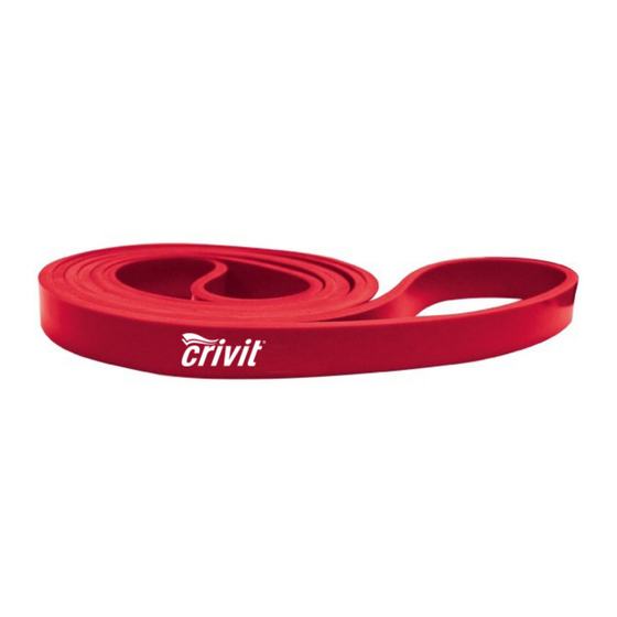 Crivit Sports 275458 Manuel D'utilisation