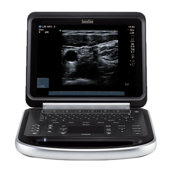 FujiFilm Sonosite Edge Guide D'utilisation
