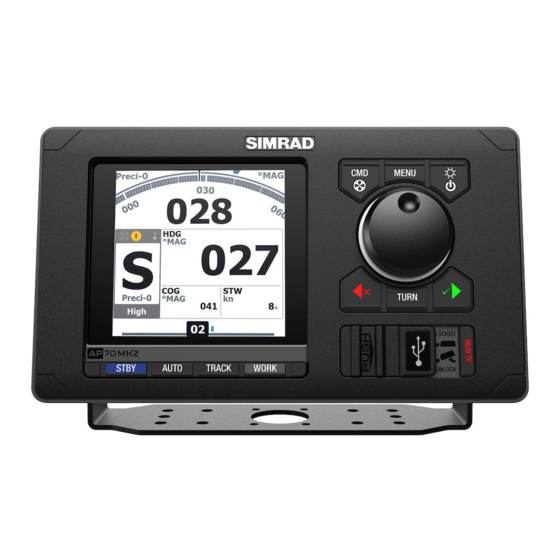 Simrad AP70 Guide Rapide