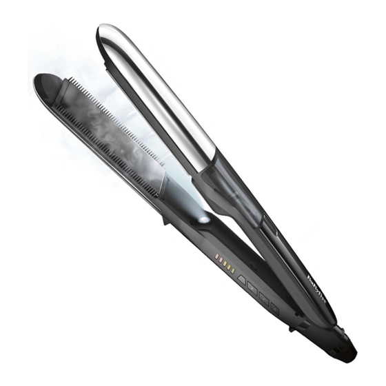 BaByliss STEAM PURE ST495E Mode D'emploi