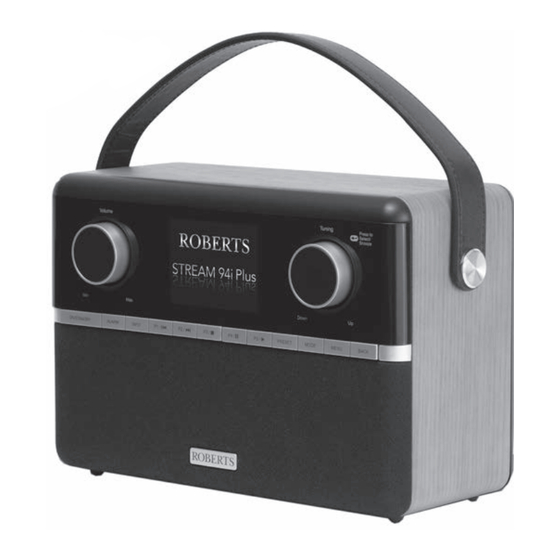 Roberts Stream 94i Plus Manuel D'utilisation