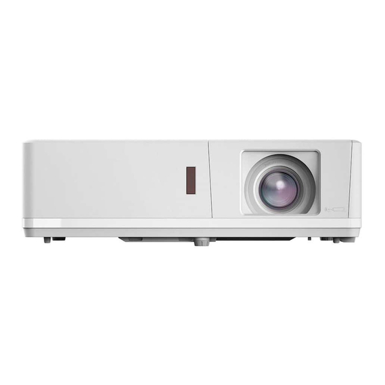 Optoma DLP 1080p/WXGA Manuel De L'utilisateur