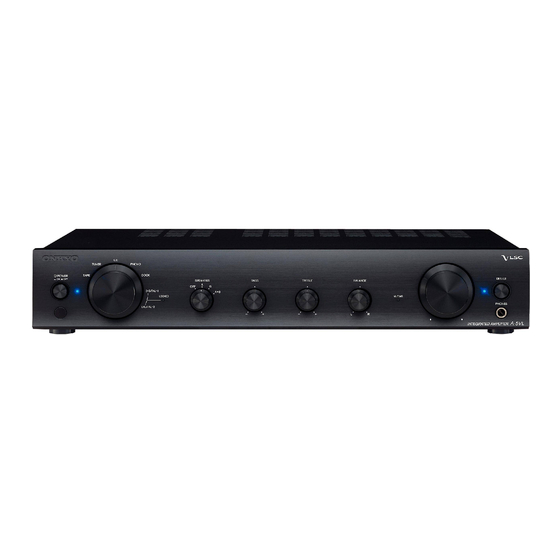Onkyo A-5VL Manuel D'instructions