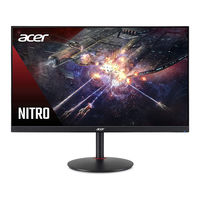 Acer NITRO XV272 Mode D'emploi