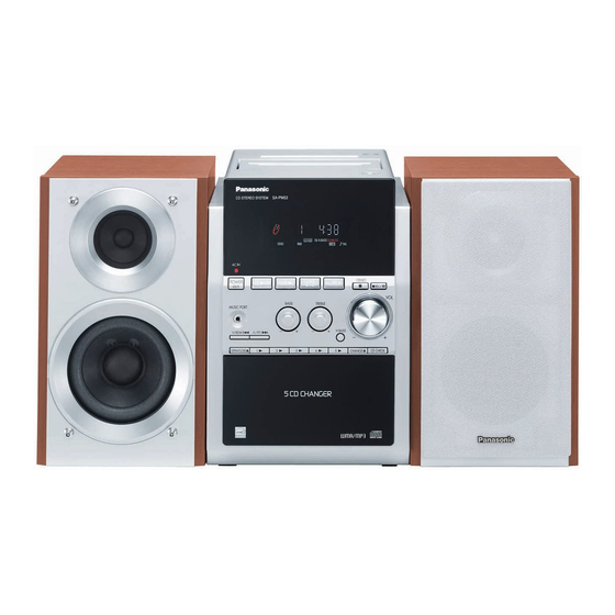 Panasonic SC-PM53 Mode D'emploi