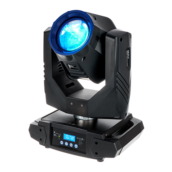 thomann Beam Moving Head B2R Notice D'utilisation