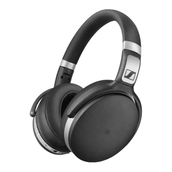 Sennheiser HD 450BT Guide Rapide