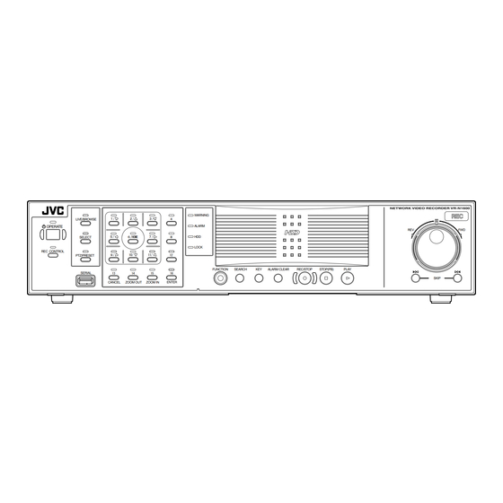 JVC VR-N1600U Manuel D'instructions