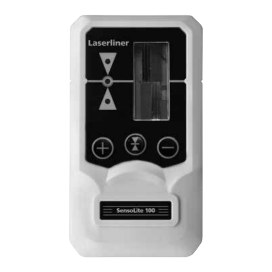 LaserLiner SensoLite 100 Mode D'emploi