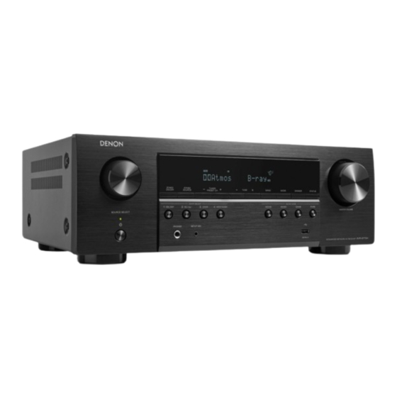 Denon AVR-S770H Manuel De L'utilisateur