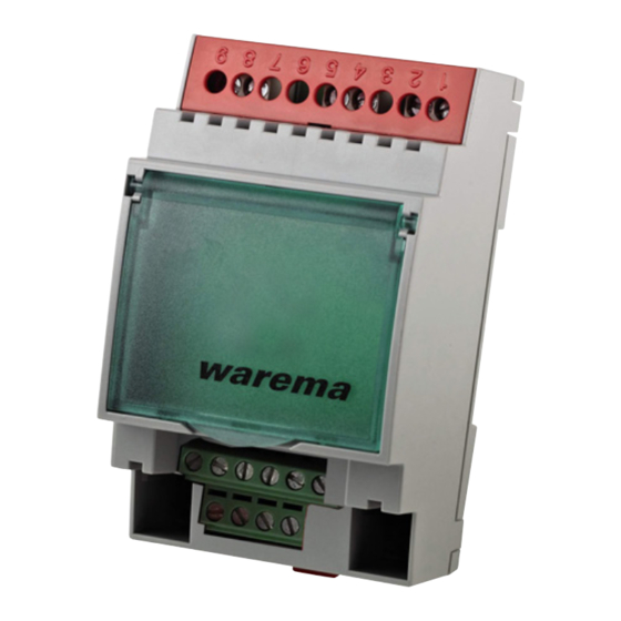 WAREMA BAline MIO 16M230 SMI 8I Manuel D'installation