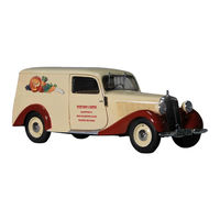 Heller MERCEDES 170 V LIEFERWAGEN Mode D'emploi