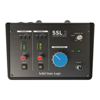 Solid State Logic SSL 2 Manuel D'utilisateur