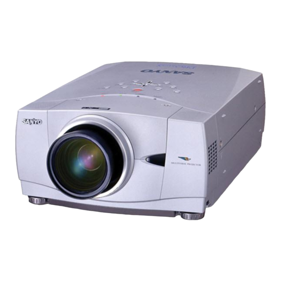 Sanyo PLC-XP46 Mode D'emploi