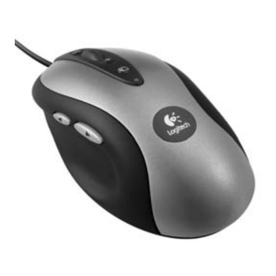 Logitech MX500 Guide De Setup