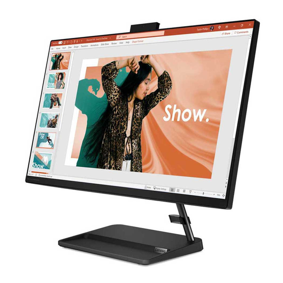 Lenovo IdeaCentre AIO 3 Guide D'utilisation