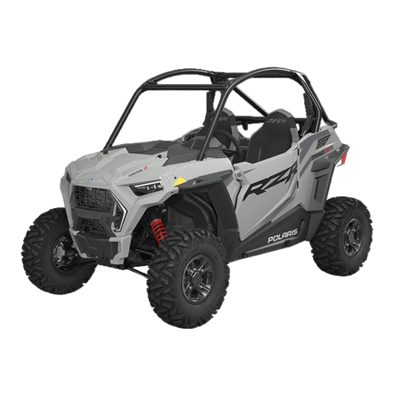 Polaris RZR Trail S 1000 2023 Manuel D'utilisation