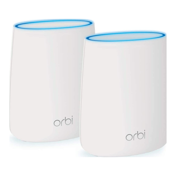 NETGEAR orbi RBK20 Guide De Démarrage Rapide