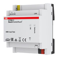 ABB Busch-ControlTouch 2 Manuel Produit