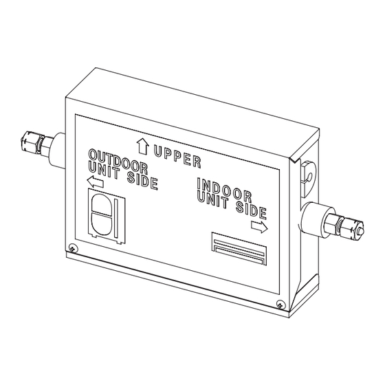 Toshiba PMV Kit RBM-PMV0363E Manuel D'installation