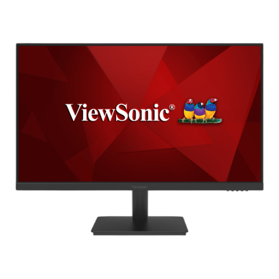 ViewSonic VA2762-2K-hd Guide De Démarrage Rapide