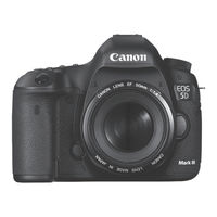 Canon EOS 5D Mark III Mode D'emploi