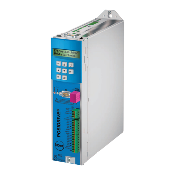 Stober POSIDRIVE FDS 5000 Manuel De Configuration