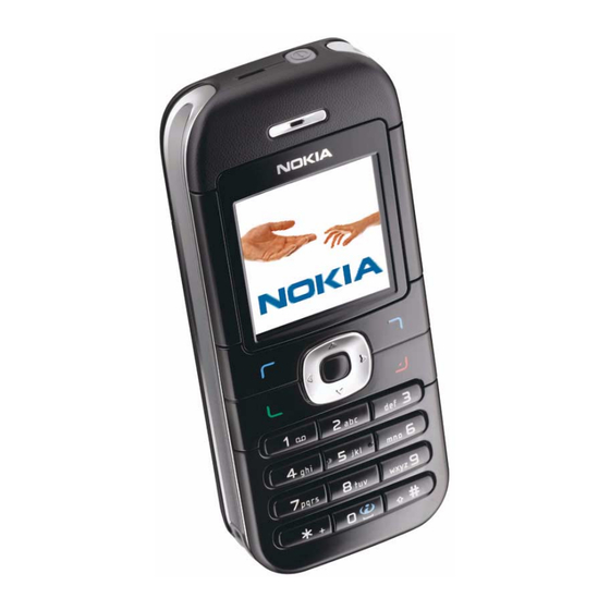 Nokia 6030 Manuel D'utilisation