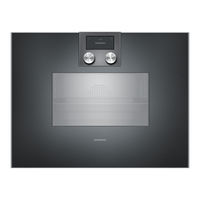 Gaggenau BS 470 Notice D'utilisation