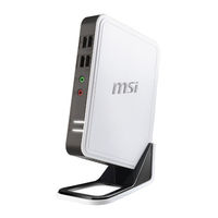 MSI Wind Box DC110 Mode D'emploi