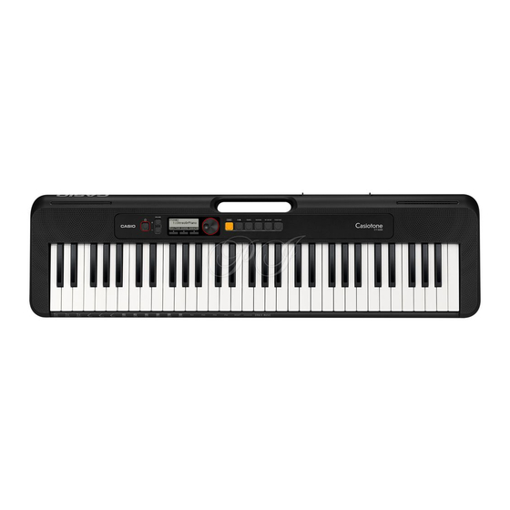 Casio tone CT-S200 Mode D'emploi