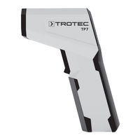 Trotec TP7 Manuel D'utilisation