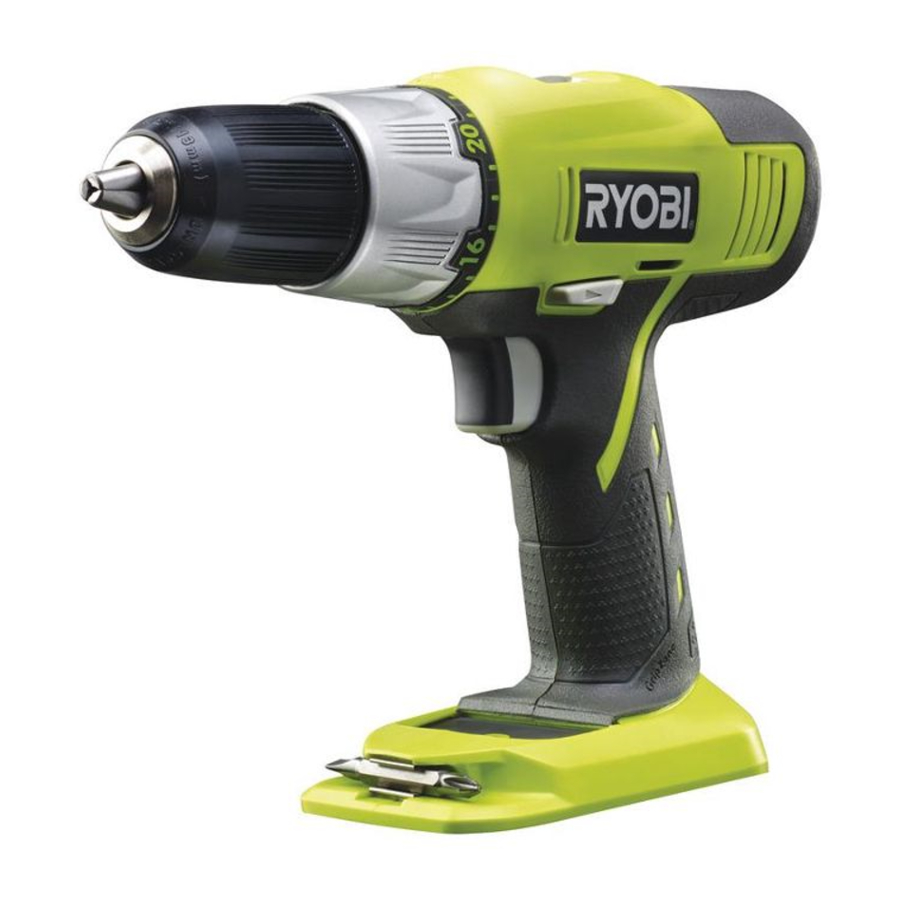 Ryobi R18DDP Traduction Des Instructions Originales