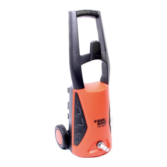 Black & Decker PW1400TDK Mode D'emploi
