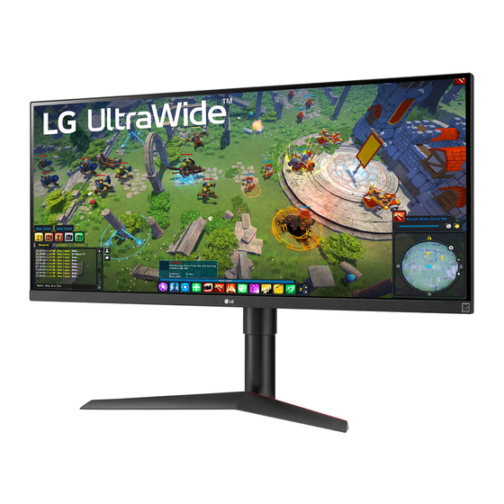 LG 34WP65G Manuel D'utilisation