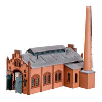 Faller LOCOMOTIVE SHED/ENGINE WORKSHOP Mode D'emploi