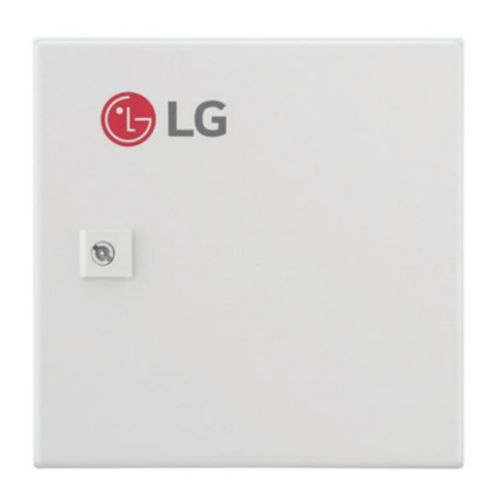 LG PAHCMR000 Manuel D'installation Et D'utilisation