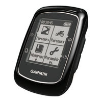 Garmin EDGE 200 Manuel D'utilisation