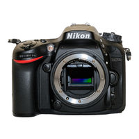 Nikon D7200 Manuel D'utilisation