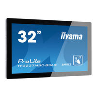 Iiyama ProLite TF4237MSC Mode D'emploi