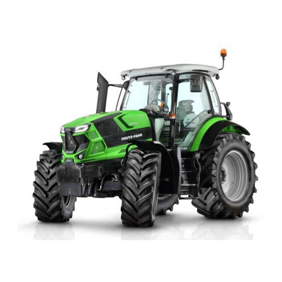 DEUTZ-FAHR AGROTRON 130 Manuel D'atelier