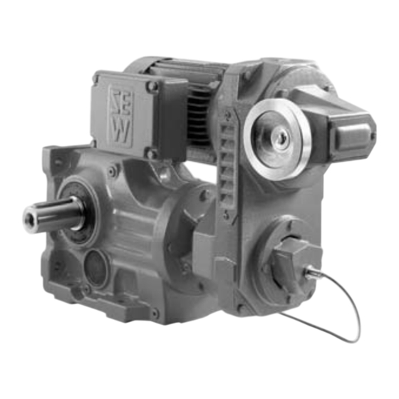 Sew Eurodrive VARIBLOC Notice D'exploitation