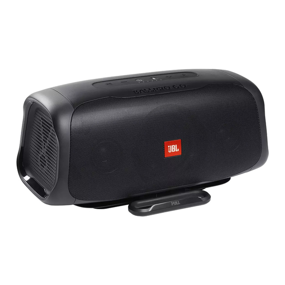 Harman JBL BASSPRO GO Mode D'emploi