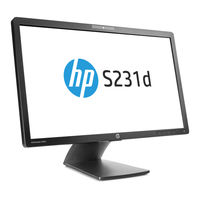 Hp EliteDisplay S231d Guide De L'utilisateur