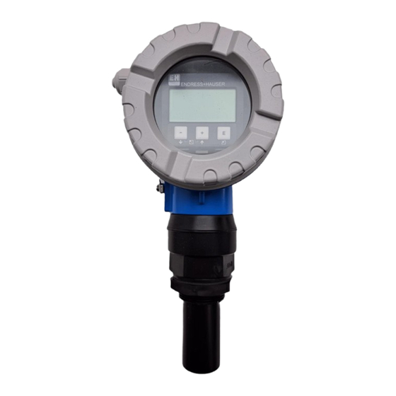 Endress+Hauser Prosonic M FMU40 Information Technique