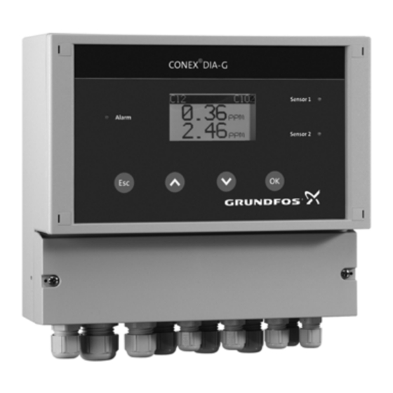 Grundfos Conex DIA-G Notice D'installation Et De Fonctionnement