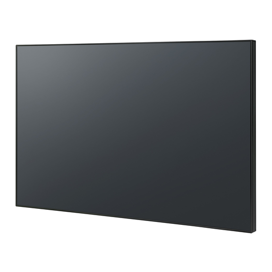 Panasonic TH-42LF8W Mode D'emploi
