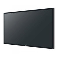 Panasonic TH-42LF8W Mode D'emploi