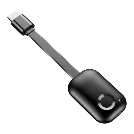 TVPeCee HDMI Dual Band 4K Mode D'emploi
