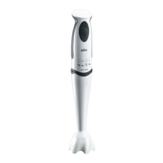 Braun MR 5000 Mode D'emploi
